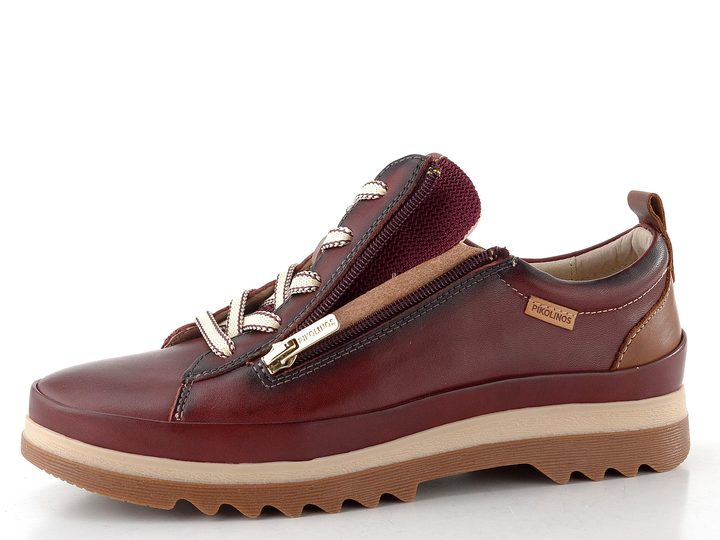 Pikolinos šněrovací polobotky se zipem Vigo Arcilla W3W-6979