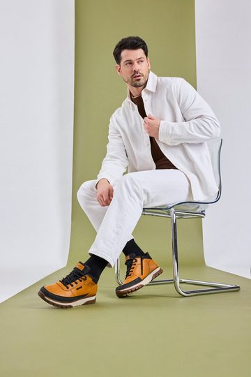 Rieker pánský kotník s membránou okrový B9300-20