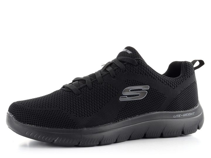 Skechers pánské černé tenisky Brisbane 232057