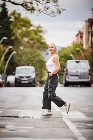 Rieker biele ležérne tenisky W2200-80