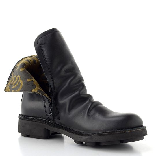 Fly London kotník se sponou black NURY175FLY