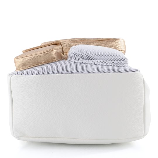 Remonte městský batoh s kapsičkami weiss/weiss-nautic/gold Q0537-81