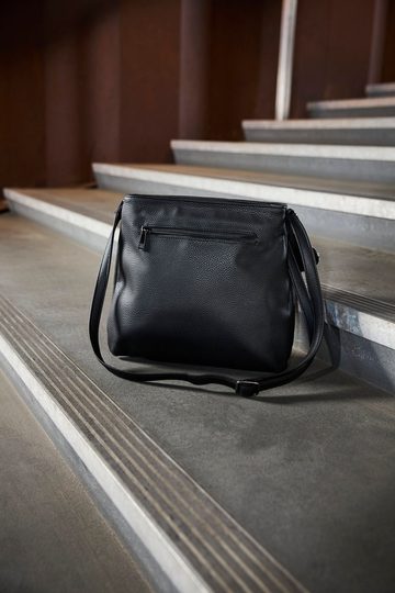 Rieker crossbody kabelka čierna so srdcom H1005-02