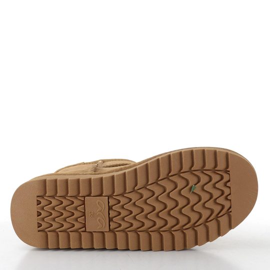 Ara širšie dámske semišové váľanky Cognac Alaska 12-29921-06