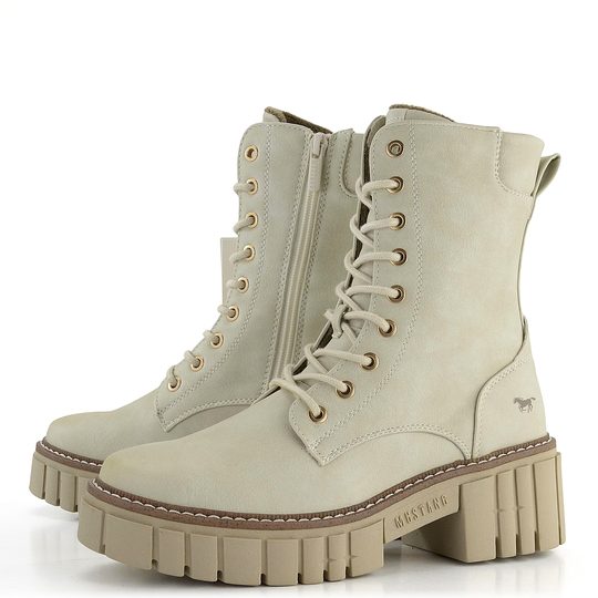Mustang šnurovacia členková obuv na hrubej podošve Ice 1447-506-203