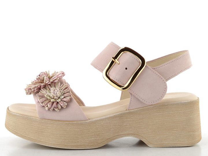 Gabor semišové sandály na platformě bloom multicolor 84.525.10