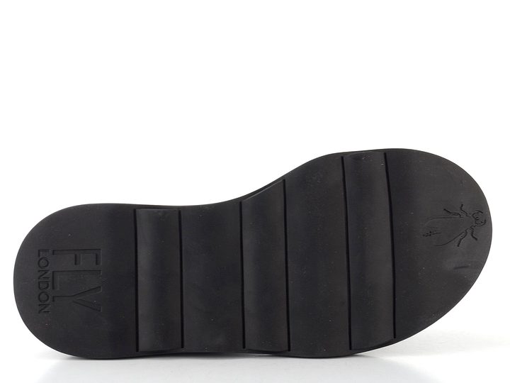 Fly London chelsea kotník black/red TICH099FLY