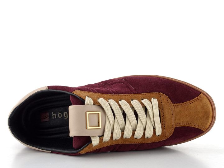 Högl sneakers polobotky cabernet/camel 0-100332-4411