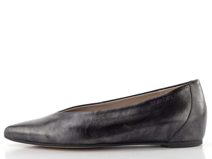 Wonders metalické baleríny plomo  A-3802