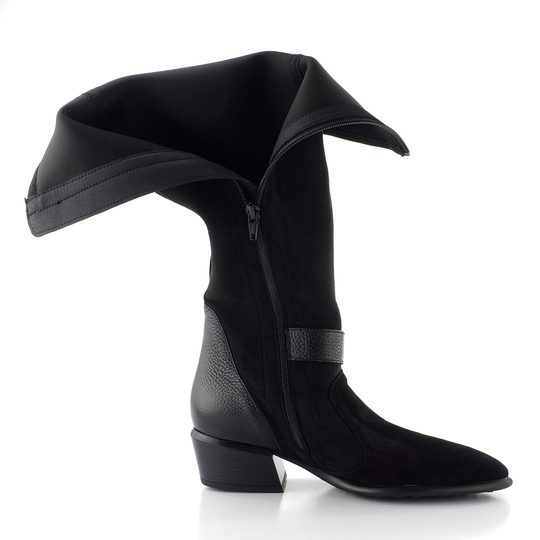 Hispanitas kozačky na podpatku Verona black PHI254257