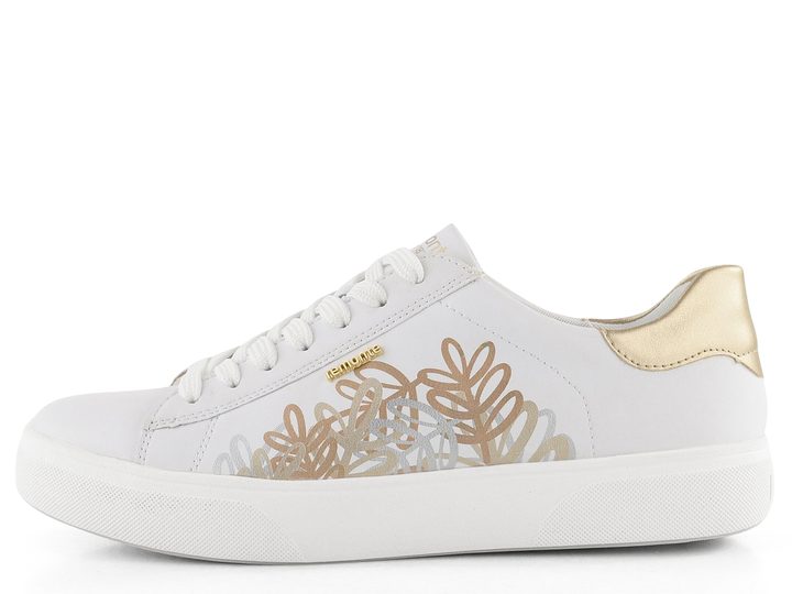Remonte bílé tenisky s potiskem D2J00-81