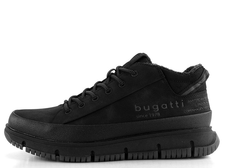 Bugatti nízký pánský kotník černý 341-AC238-5000