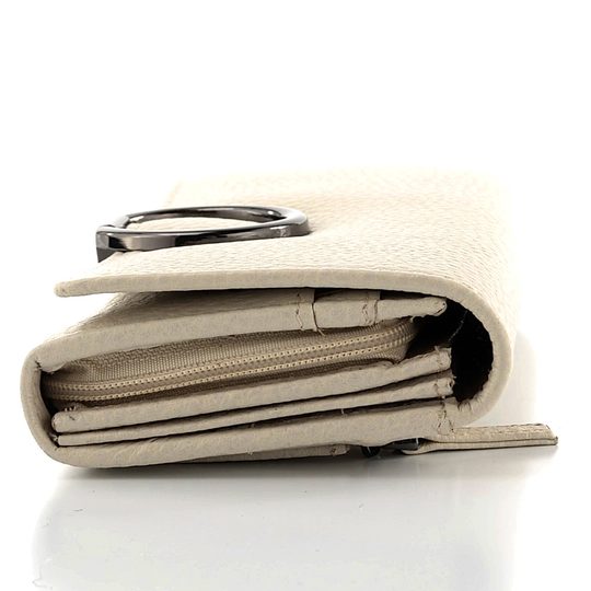 Kožená dámská peněženka velká off white BLC-6127-224