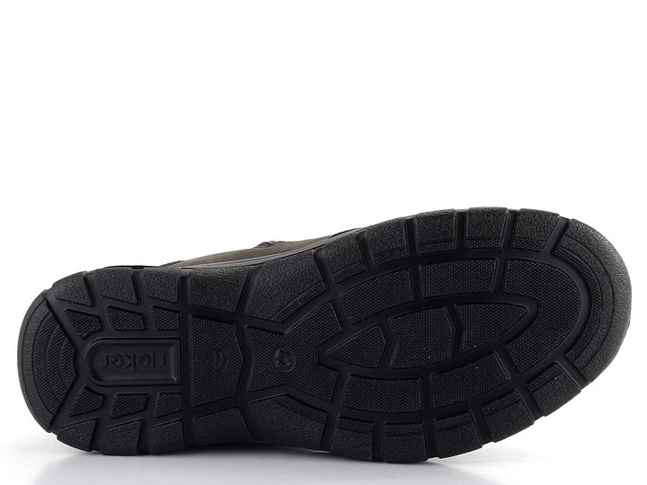 Rieker pánska šnurovacia členková obuv šedá 03640-25