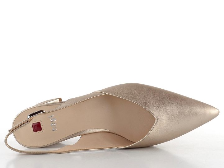 Högl metalické lodičky s volnou patou Ligthbro 0-104611