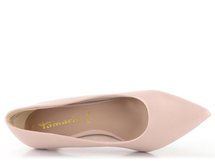 Tamaris pudrové elegantní lodičky Powder Matt 1-22414-20