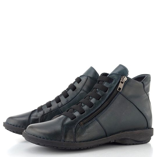 Creator kotník se zipem Siviglia Antique oceano IB 23530