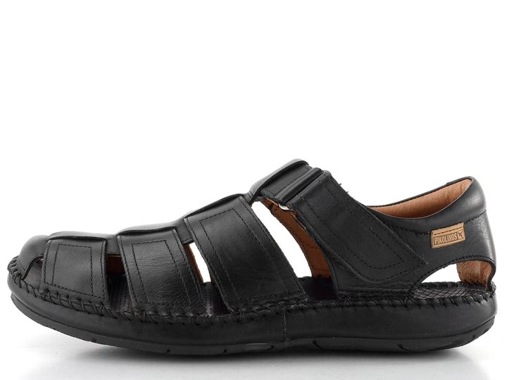 Pikolinos černé pánské sandály Tarifa 06J-5433