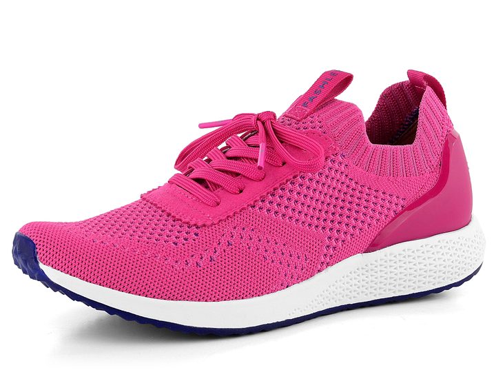 Tamaris tenisky športovej módy Fashletics Magenta 1-23714-25