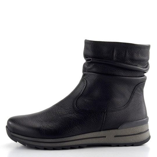 Ara širší řasený kotník černý Osaka-Sport 12-24593-13