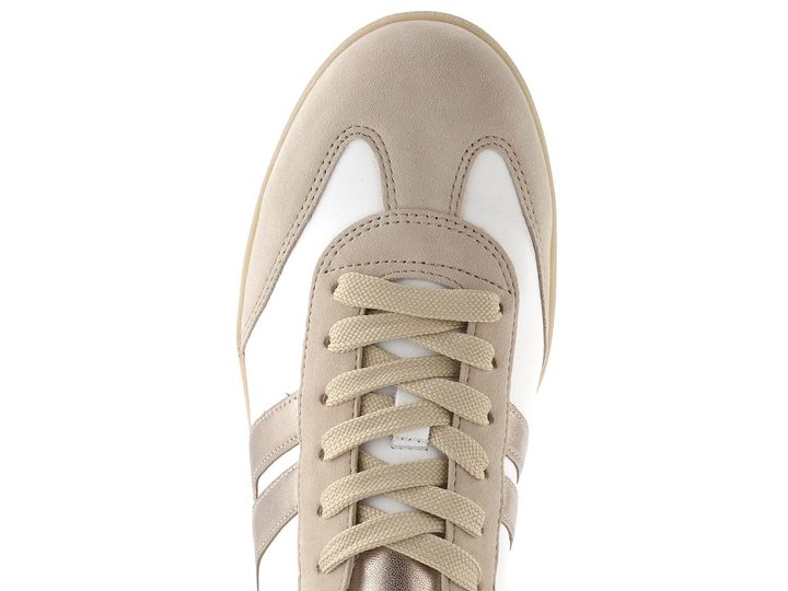 Gabor kožené tenisky oak/weiss/puder 83.300.12