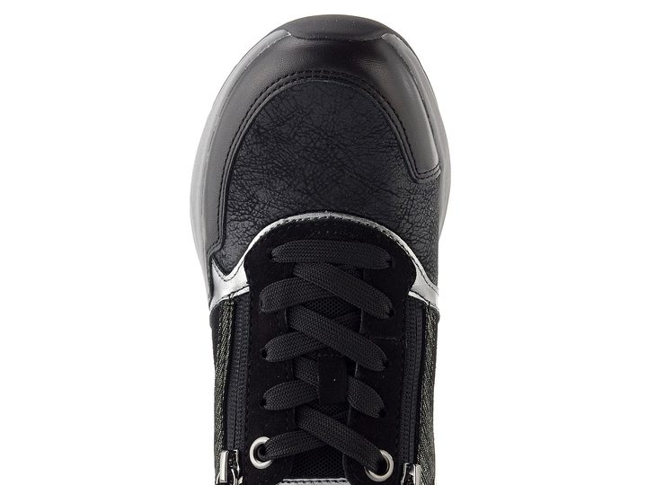 Gabor tenisky so zipsom schwarz kombi 76.847.67