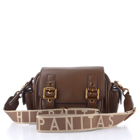 Hispanitas crossbody kabelka s klopou avellana BI254143