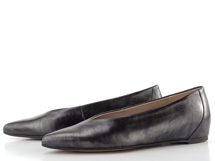 Wonders metalické baleríny plomo  A-3802