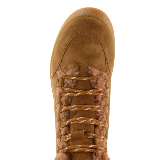Högl semišový šněrovací kotník camel 2-100242-1100