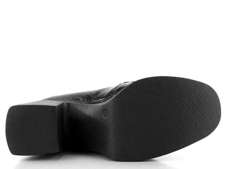 Wonders polobotky na podpatku Negro H-4961