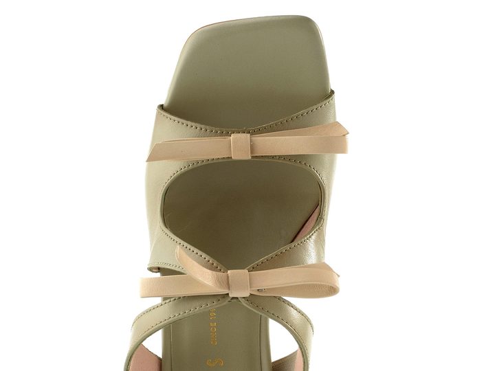 Hispanitas pantofle na podpatku Rosa Alga/Butter BHV264701