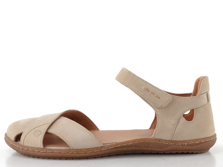 Josef Seibel sandály s plnou patou Caitlyn creme 75805MI724