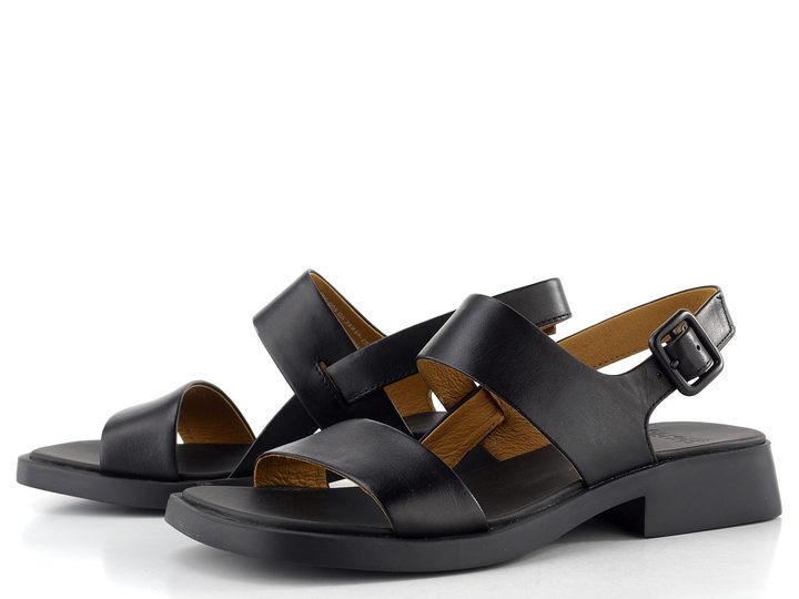 Camper kožené sandály Dana negro K201486-005