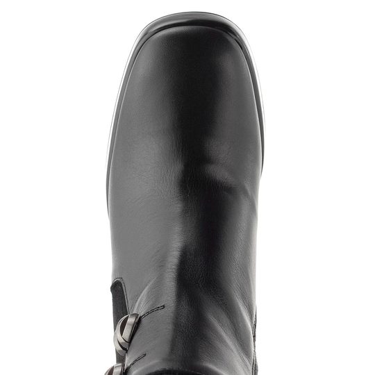 Hispanitas zipový kotník na podpatku Tokio black HI254228