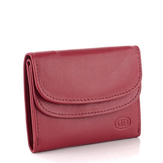 JADI  dámska  peňaženka malá tmavo červená S2039-07