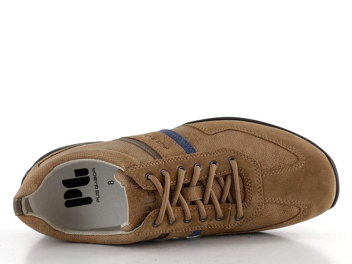 Pius Gabor pánske kožené poltopánky svetlo hnedé 1137.10.22