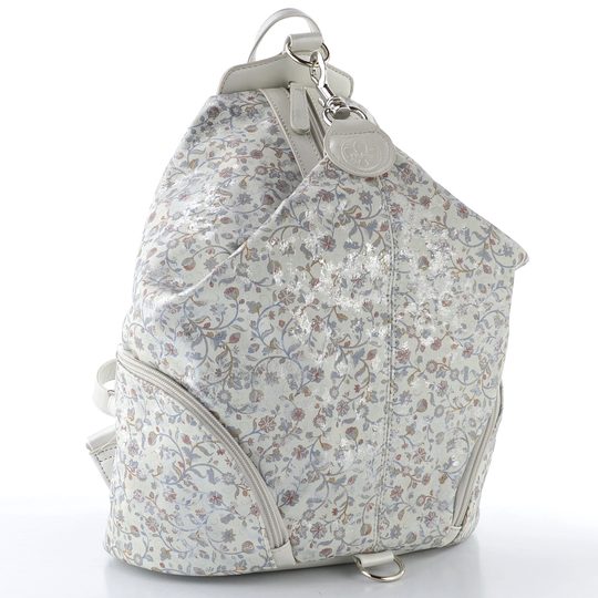 Rieker batoh s kvetinkovým vzorom hellgrau-multi/perlmutt H1055-93