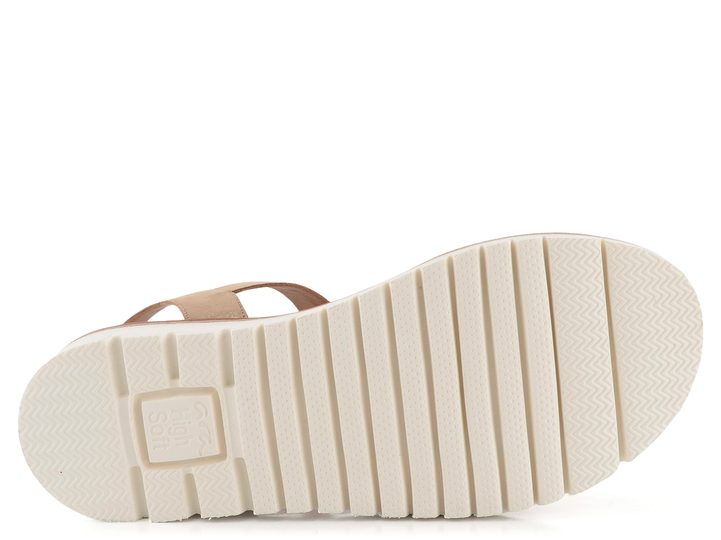 Ara dámske sandále Kent-Sport metalické béžové 12-28114-08