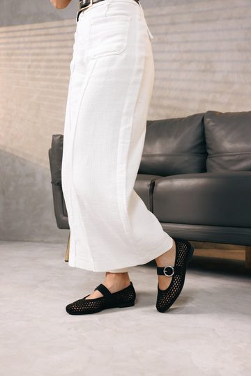 Remonte prořezávané baleríny s nártovým páskem černé D0K18-02