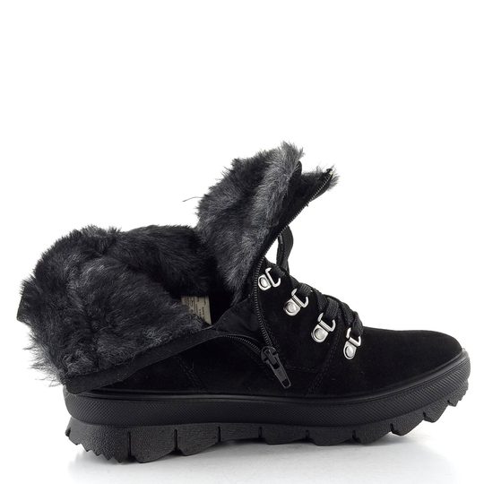 Legero vyteplený kotník s Gore-Texem černý 2-000530-0000