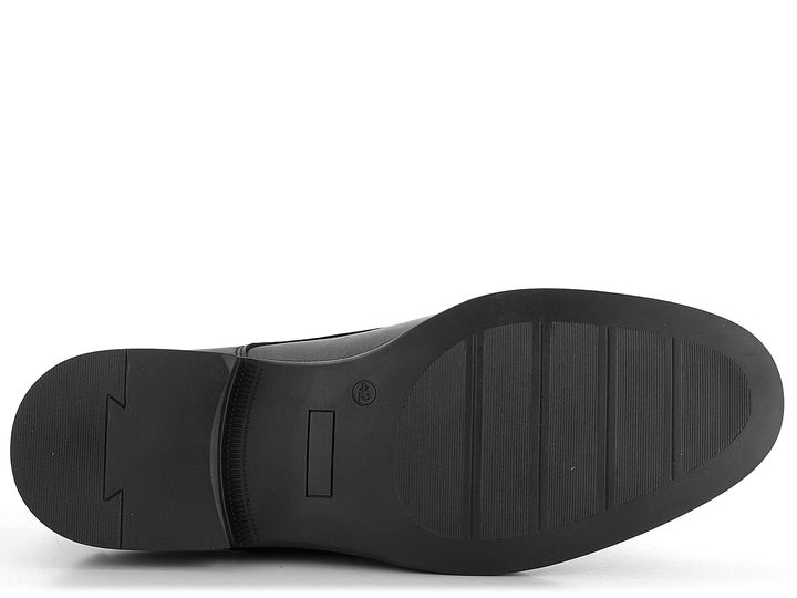 Barton černé polobotky s pružnými vsadkami M23133