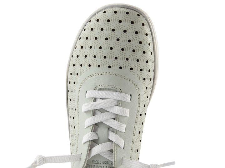 Remonte zelené prořezávané polobotky D3G03-52