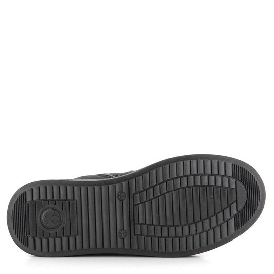 Rieker členková obuv na platforme čierna 78852-00