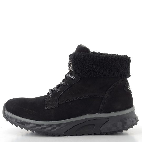 Gabor Rollingsoft šněrovací kožený kotník black 0802.02.001