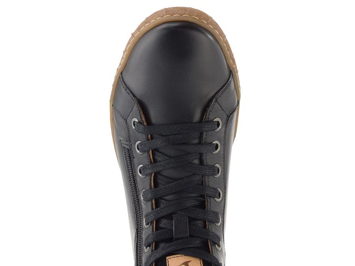 Pikolinos kotník se zipem Lanzarote black W7B-8868C1