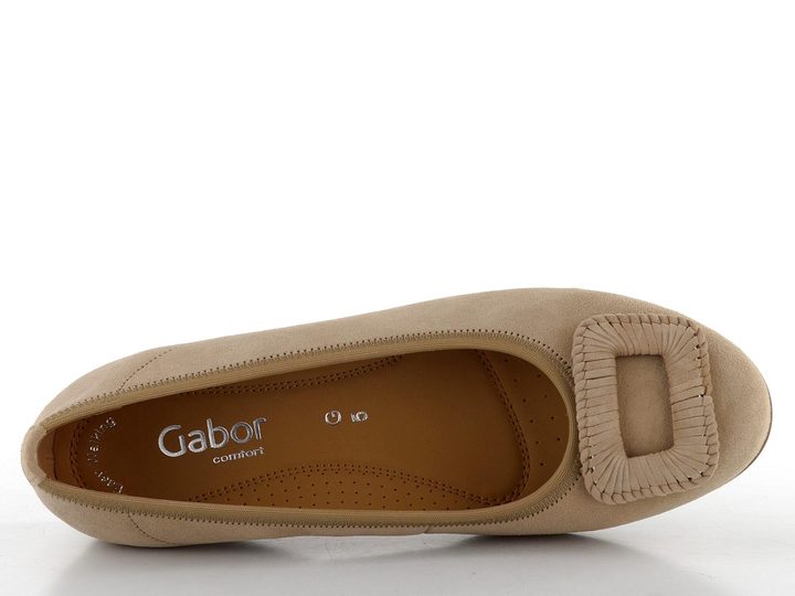 Gabor semišové baleríny Sand 62.623.30