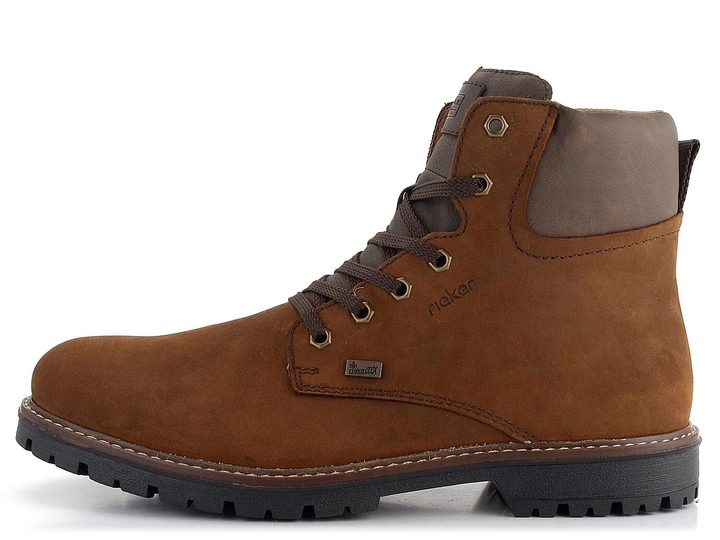 Rieker pánský vyteplený kotník s membránou hnědý F3606-22