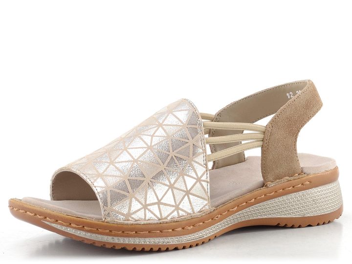 Ara dámské sandály Hawaii sand/silber 12-29005-14