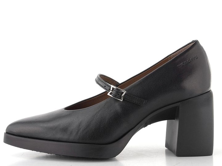 Wonders lodičky s nártovým páskem negro L-1603