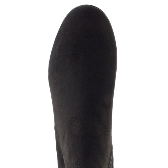 Tamaris elegantní textilní kotník black comb 1-25354-43